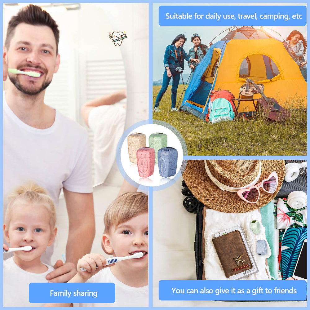 Includes 200 pieces toothbrush head covers for family use