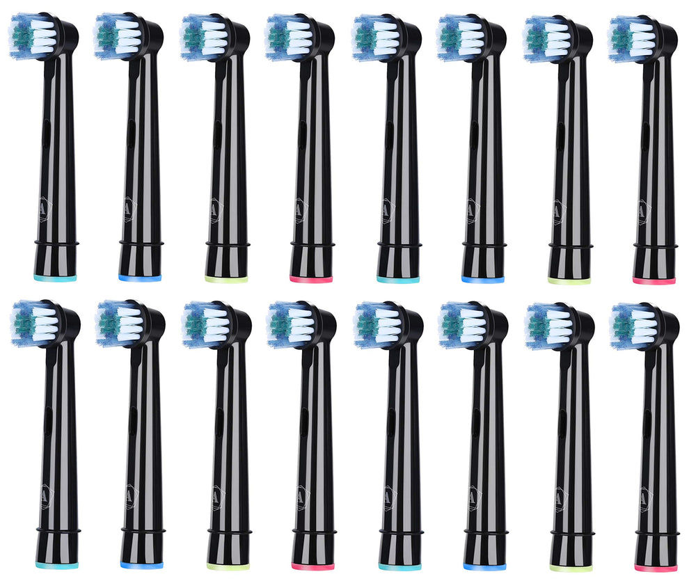 16-pack Aster toothbrush heads compatible with Oral-B and Braun