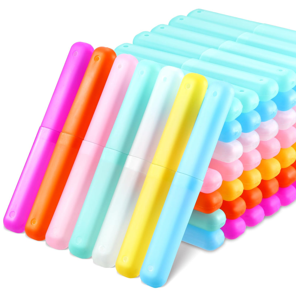 60-piece green toothbrush holder