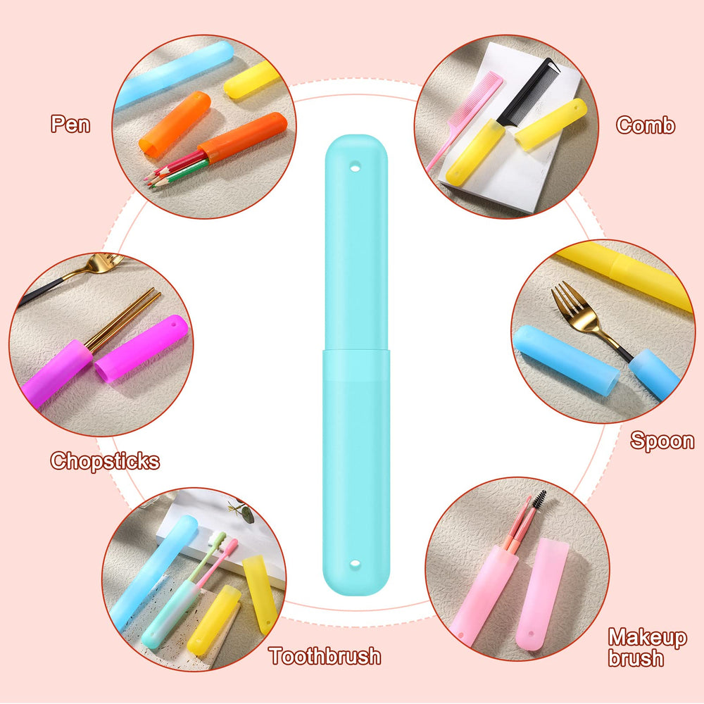 60-piece yellow toothbrush holder