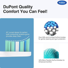 Durable white replacement head for Philips Sonicare