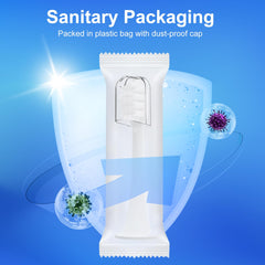 Five replacement heads per pack in white color