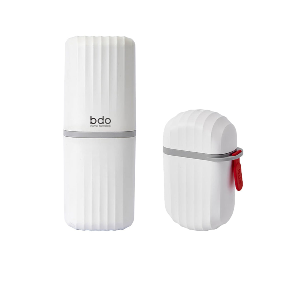 Includes 1 toothbrush case and 1 soap case with specified dimensions