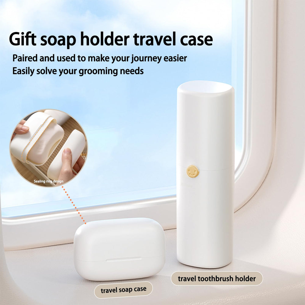 Large-capacity toothbrush holder fits electric toothbrush and toothpaste