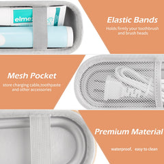 Inside mesh pockets for accessories