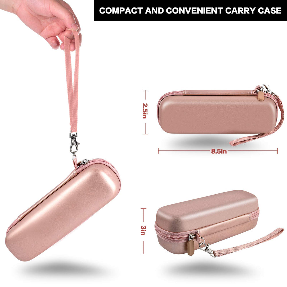 Mesh pocket for brush heads, charger, toothpaste and other accessories