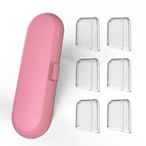 Pink toothbrush travel case compatible with Philips Sonicare toothbrushes