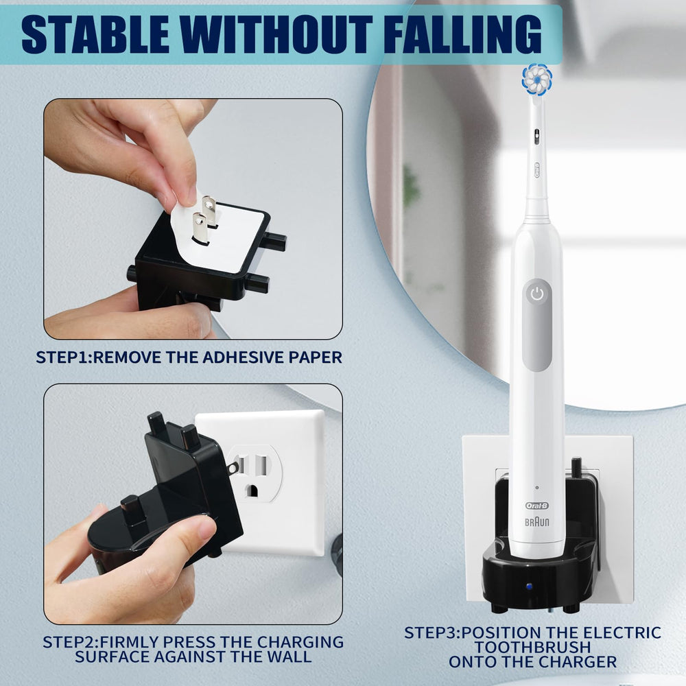 Secure wall mounting with strong adhesive tape for a stable installation