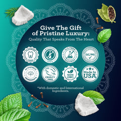 Toothbrush paired with oil pulling bottle