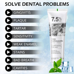 Toothbrush with toothpaste for daily brushing