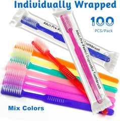 Toothbrush packs 100 pieces
