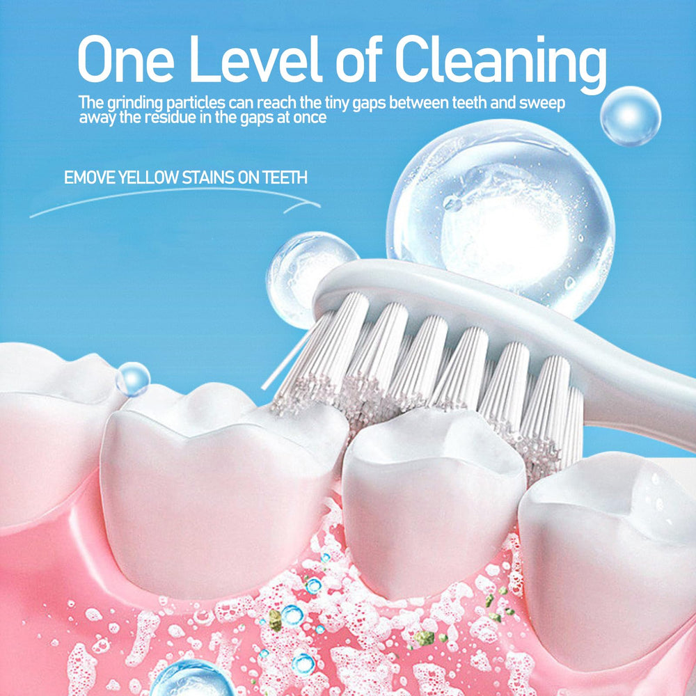 Whitening effect and smooth enamel texture