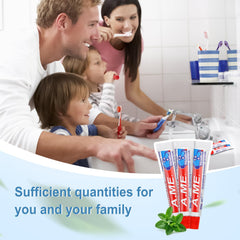 Gentle-on-gums toothpaste suitable for all ages