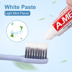 Mint-flavored toothpaste providing fresh breath