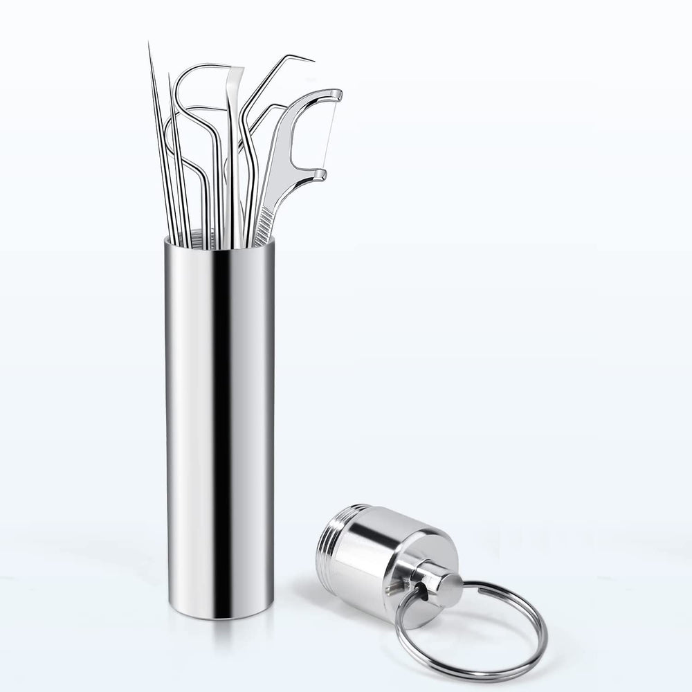 Travel-friendly pocket teeth cleaning kit for daily use