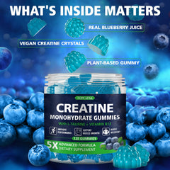 Nutrition label on the bottle