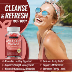 Toplux ACV Gummies ingredient beetroot pomegranate highlight natural antioxidant support and immune-friendly benefits.