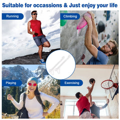 Secure and comfortable eyewear during workouts and daily use
