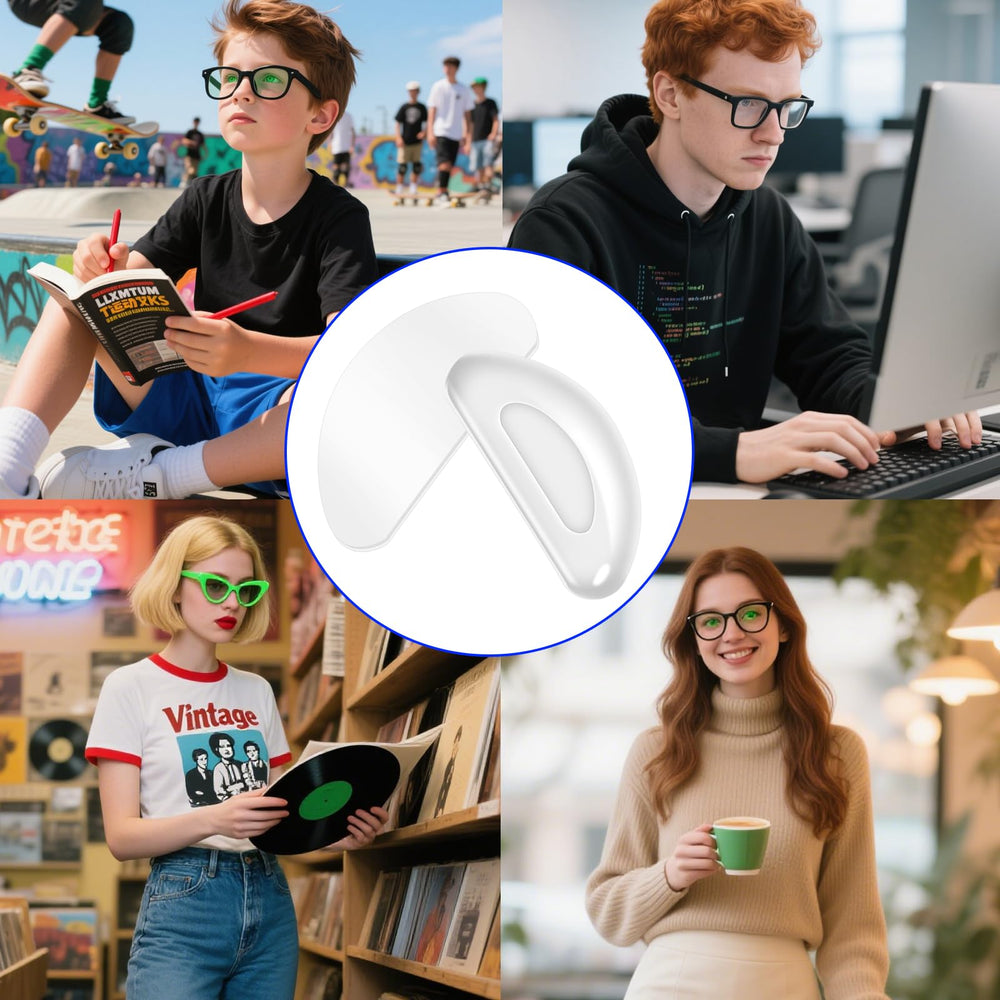 Topstart packaging and quick-install guide for nose pads