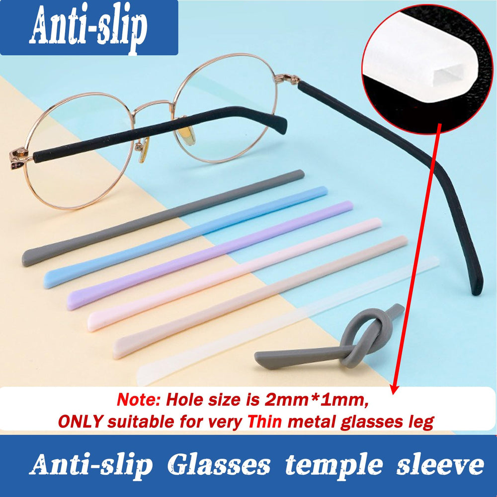 Close-up of 130mm eyeglass end tip with 2mm x 1mm hole