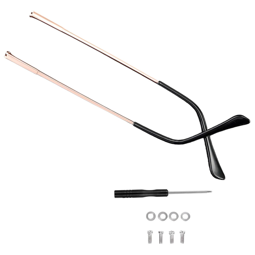 TORWOL replacement metal glasses temples close-up