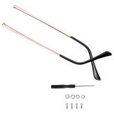 TORWOL replacement metal glasses temples close-up