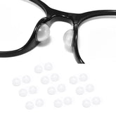TORWOL air-cushion nose pads set in white-L for glasses, 10-pair pack