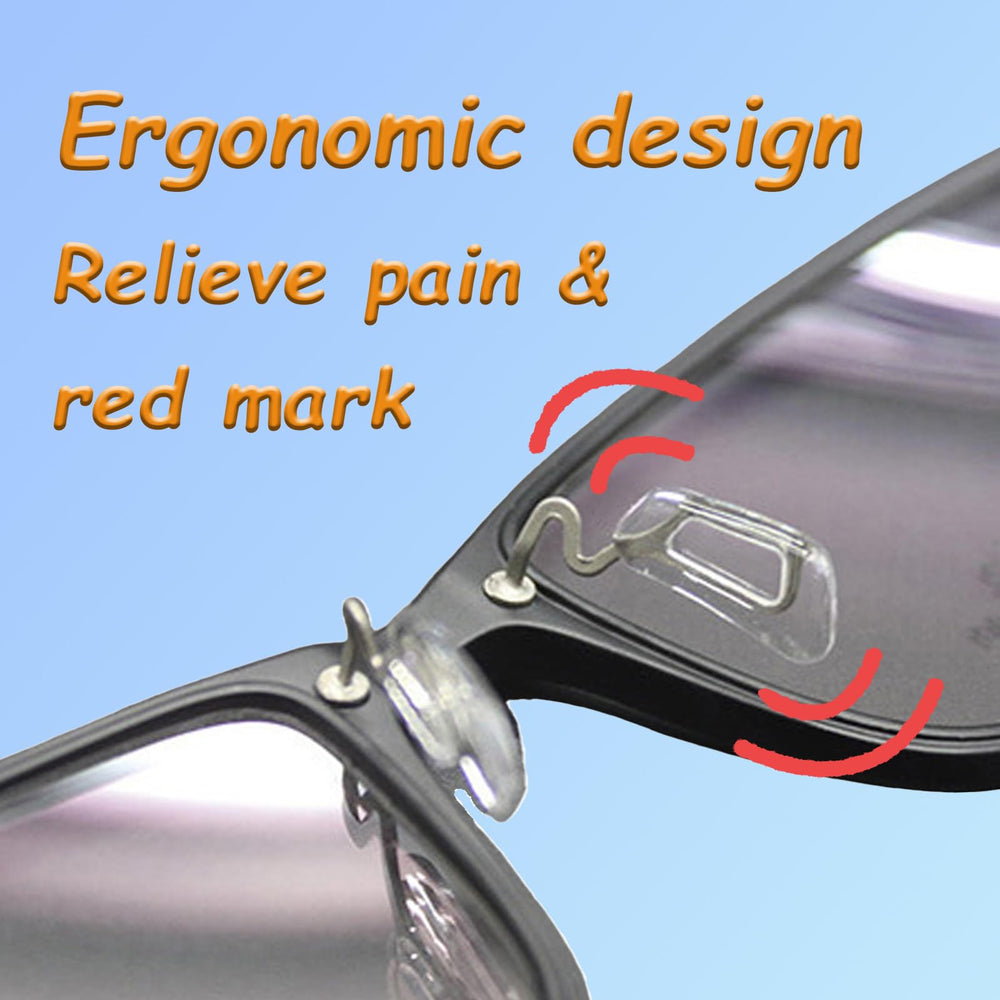 Nose pad dimensions: 12.5mm x 6.5mm with 3.5mm x 2.5mm installation port