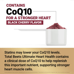 Serving suggestion for Total Beets drink