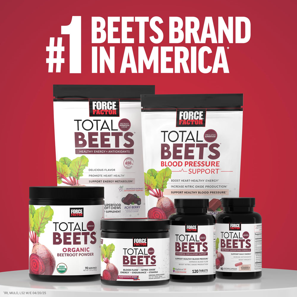 Third-party testing seal on Total Beets packaging