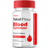 Total Flow Blood Balance bottle on white background