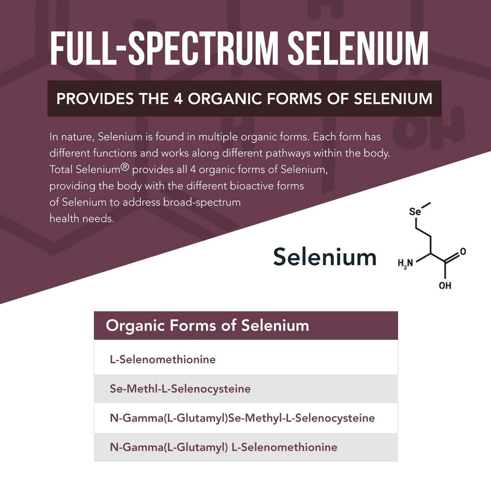 Selenomethionine among four organic selenium forms
