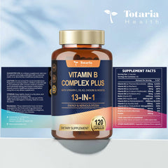 Totaria 13-in-1 Vitamin B Complex Plus packaging