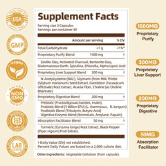 Gut health focus with probiotics and digestive enzymes