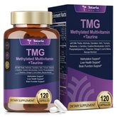 Totaria 24-in-1 methylated multivitamin bottle with 120 capsules.