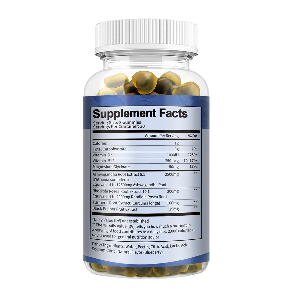 Packaging for Totaria Ashwagandha Gummies