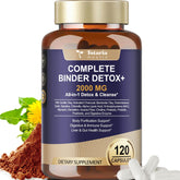 Front view of Totaria detox bottle featuring 2000mg detox formula