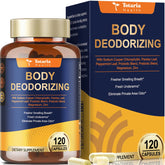 Totaria Chlorophyll body deodorizing supplement bottle with 120 count