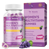 Totaria front packaging showing grape flavor and vegan benefits
