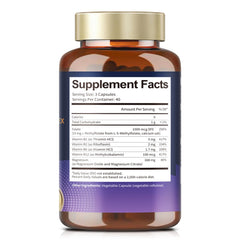 Totaria L Methylfolate 120 capsules bottle