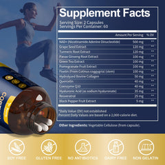 Lifestyle image showing energy, anti-aging and immune support