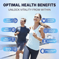 NMNH, Nicotinamide Riboside, Nicotinamide, Quercetin and Trans-Resveratrol ingredients