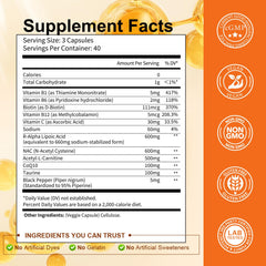 Graphic illustrating nerve health support from Totaria R-ALA 600mg
