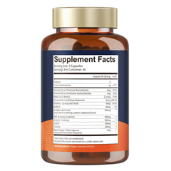 Vegan-safe Totaria R-ALA 600mg capsules