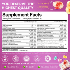 Pineapple flavor Totaria women's multivitamin gummies