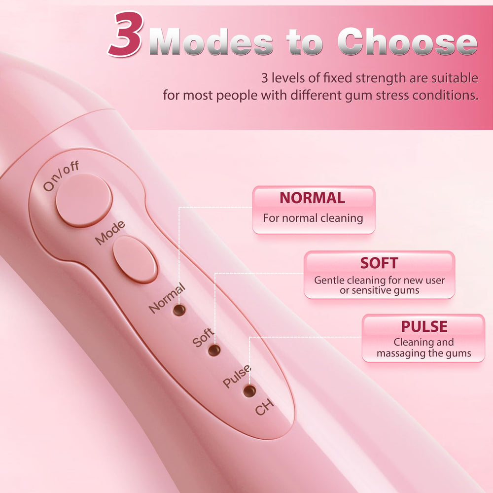 Ergonomic handheld device suitable for braces and gums
