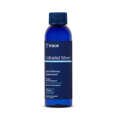 Trace Minerals Colloidal Silver Liquid bottle 4 oz front view