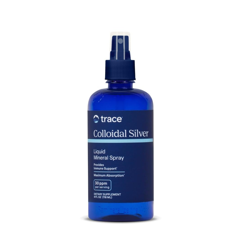 Trace Minerals Colloidal Silver Spray 4 oz bottle