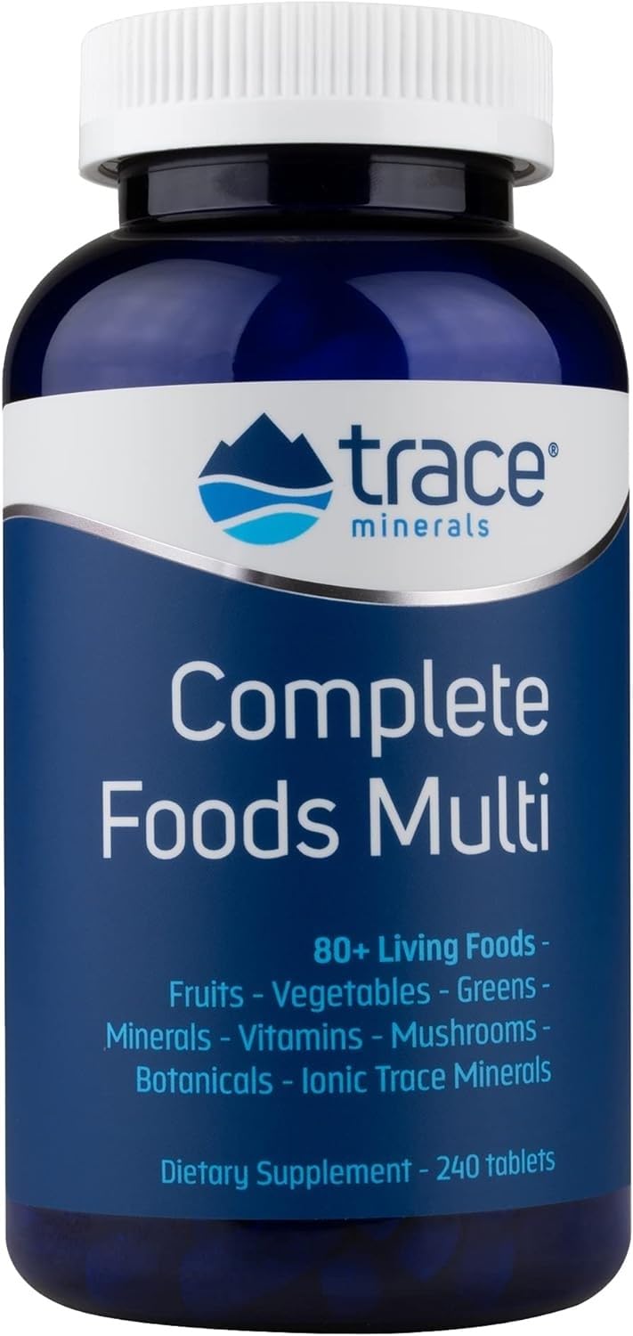 Trace Minerals Complete Foods Multi bottle front view