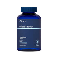 Front view of Trace Minerals ConcenTrace bottle with label
